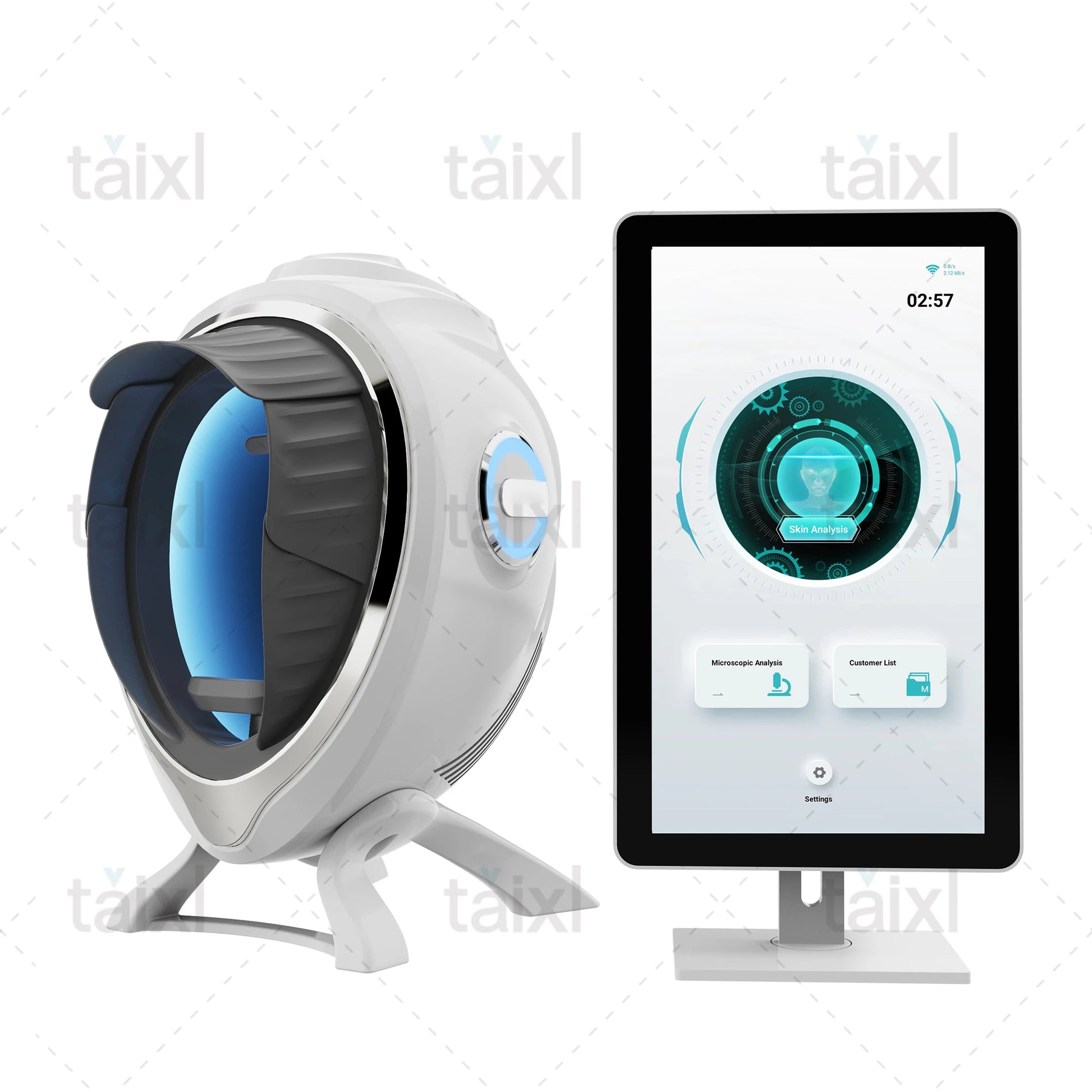 2025 New Arrival AI Smart Skin Detector HD Facial Analysis Beauty Salon Medical Beauty Equipment