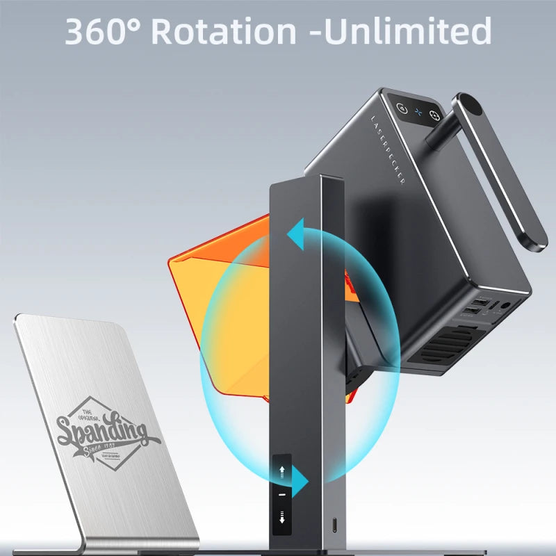 2 Laser Engraver Portable Wood Engraving Machine DIY Logo Printer Wood Graver Art Making Laser Engraving Machine