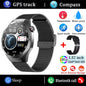 2025 New for Huawei GT5 Pro Smart Watch Men AMOLED Screen GPS Motion Trajectory Heart Rate Bluetooth Calls Smartwatch Waterproof