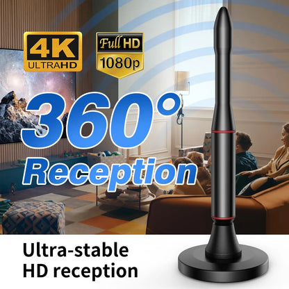 Antenna for Digital Tv Signal Booster High Gain 30 DBI Indoor Digital Antenna for Wide Range Hdtv Reception Home Tv Aerial