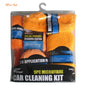 9Pcs Car Wash Cleaning Set Microfiber Towels Blush Sponge Wash Glove Polish Care Applicator Pads Auto Detailing Washing Tools