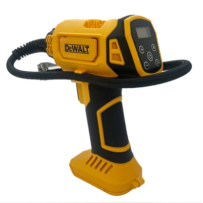 Battery Air Compressor Automatic Tire Inflator Cordless Electric Pump with Digital Pressure Gauge for Car Bike