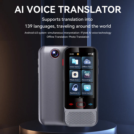 Language Translator Device Portable Voice Interpreter in 139 Foreign Language Translating Support Text /Photo Translate