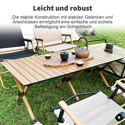 Outdoor Folding Table Camping Table Portable Lightweight Camp BBQ Grill Table Picnic Table High Bearing Foldable Table