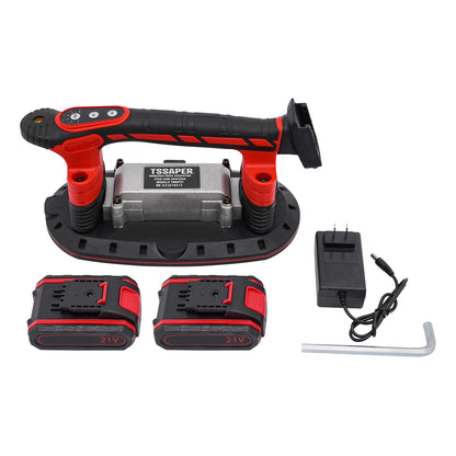 Tile Installation Tool Slip-Proof Vibration Machine One Suction Cup Vibrator Handheld Tiling Leveling Laying 6 Speeds