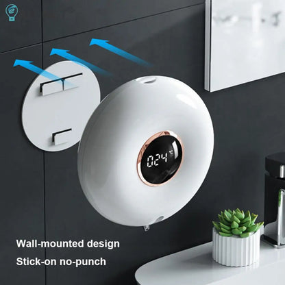 Automatic Smart Foam Machine Touchless 280ML Foaming Soap Dispenser USB Rechargeable Hand Free Soap Dispenser IPX5 Waterproof