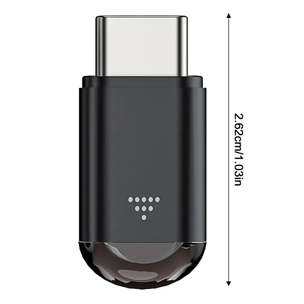Type-C Smartphone Infrared Transmitter Adapter, Smart App Control for TV and  Devices with Infrared Remote Functionality