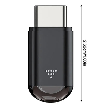 Type-C Smartphone Infrared Transmitter Adapter, Smart App Control for TV and  Devices with Infrared Remote Functionality