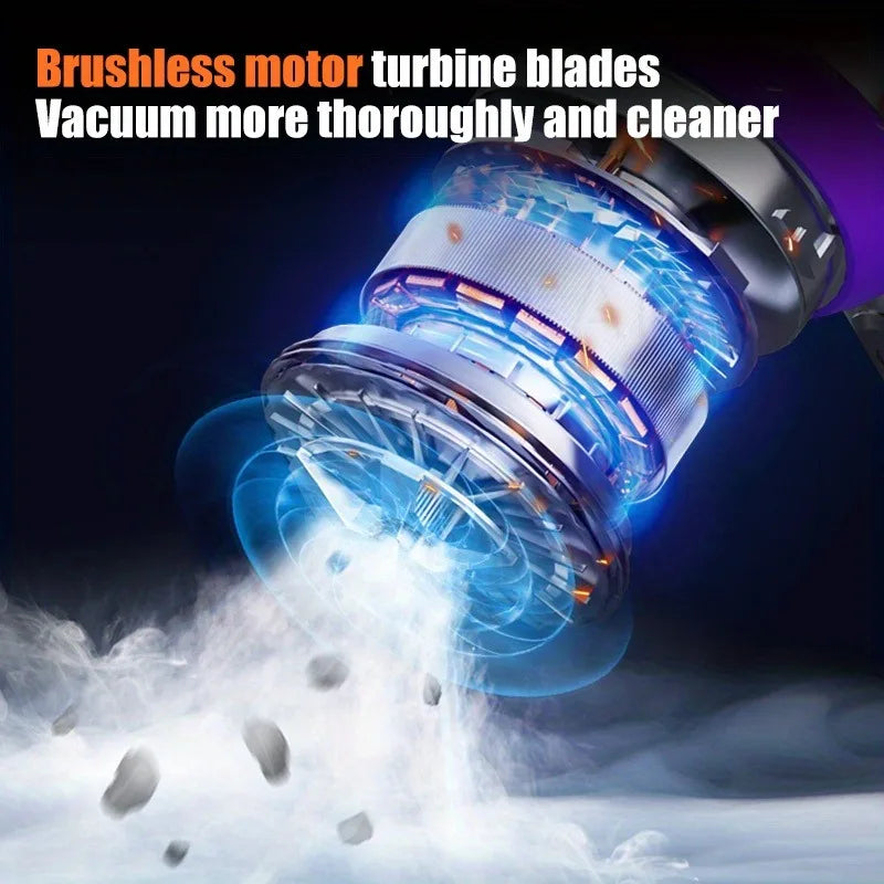 Car Vacuum Cleaner High Power Portable Handheld Wireless Brushless Motor Cleaning Machine Powerful Air Duster for Home Appliance