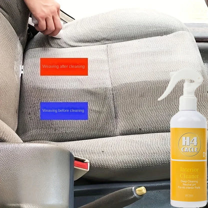 Multifunctional Car Upholstery Cleaner Car Upholstery Seat Waterless Wash Powerful De-Greasing Cleaner Universal