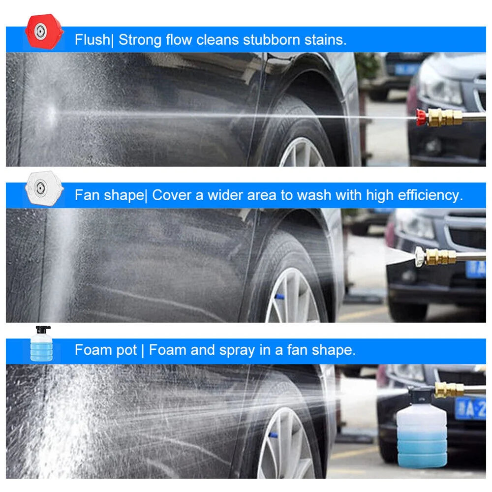 700W 30BAR Cordless Car Wash Water Gun 20000Mah High Pressure Cleaner Washer Spray Water Cleaning Machine for Makita 18V Battery