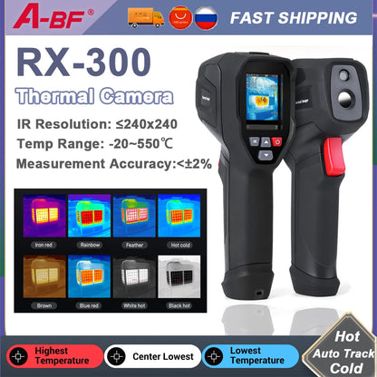 Infrared Thermal Imager RX-300 Industrial Floor Heating Detection ISR192*192 Pixel Enhancement Thermal Imaging Camera